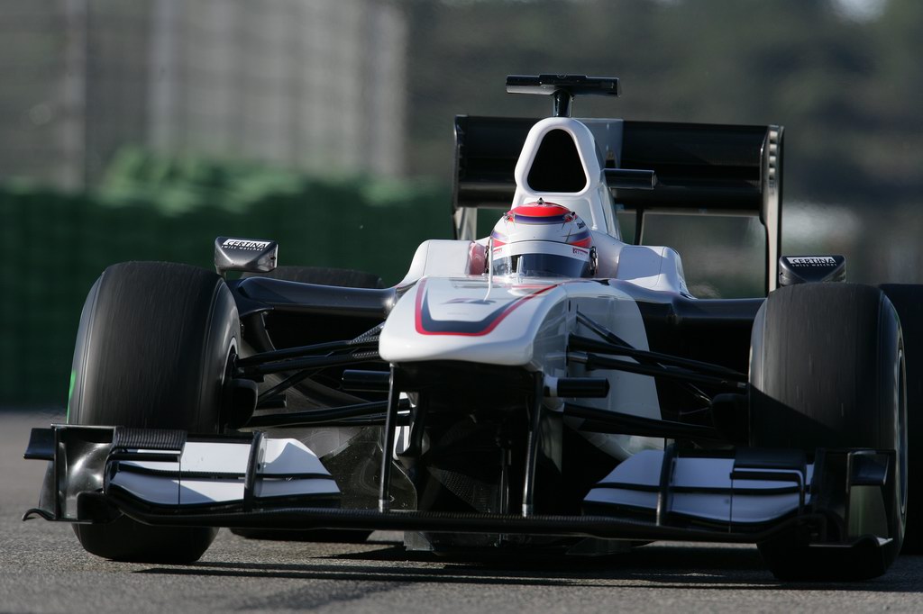 Test Valencia primi km, Kamui Kobayashi, BMW Sauber C29